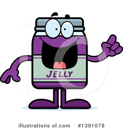 Royalty-Free (RF) Jelly Mascot Clipart Illustration by Cory Thoman - Stock Sample #1391078