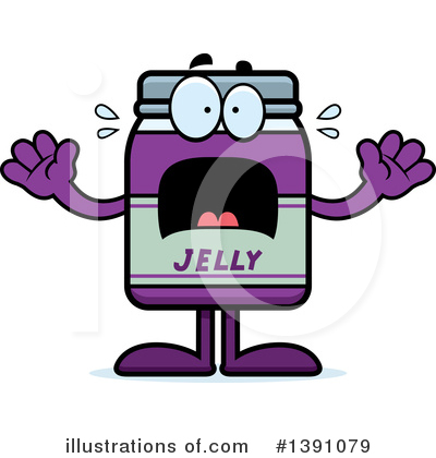Royalty-Free (RF) Jelly Mascot Clipart Illustration by Cory Thoman - Stock Sample #1391079