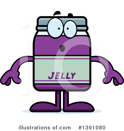 Royalty-Free (RF) Jelly Mascot Clipart Illustration by Cory Thoman - Stock Sample #1391080