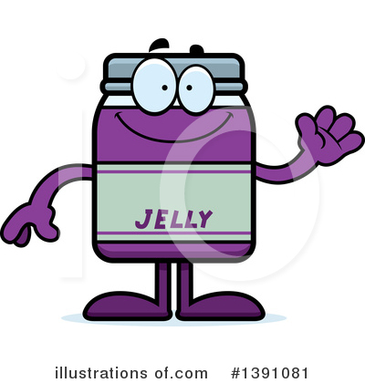 Royalty-Free (RF) Jelly Mascot Clipart Illustration by Cory Thoman - Stock Sample #1391081