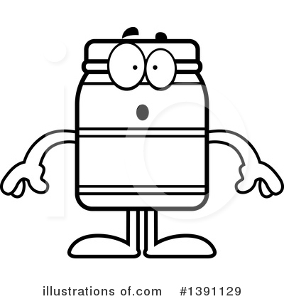 Royalty-Free (RF) Jelly Mascot Clipart Illustration by Cory Thoman - Stock Sample #1391129