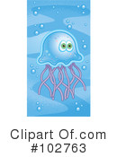 Jellyfish Clipart #102763 by Cory Thoman