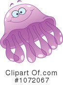 Jellyfish Clipart #1072067 by yayayoyo