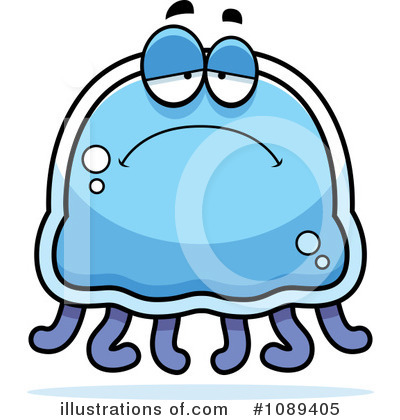 Jellyfish Clipart #1089405 by Cory Thoman