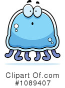 Jellyfish Clipart #1089407 by Cory Thoman