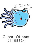 Jellyfish Clipart #1108324 by Cory Thoman