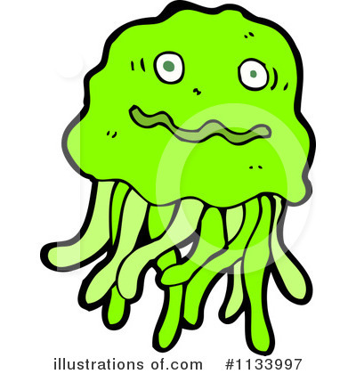 Jellyfish Clipart #1133997 by lineartestpilot