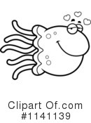 Jellyfish Clipart #1141139 by Cory Thoman