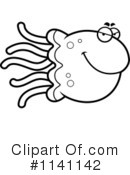 Jellyfish Clipart #1141142 by Cory Thoman