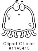 Jellyfish Clipart #1143413 by Cory Thoman