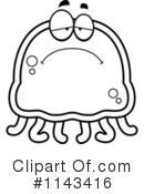Jellyfish Clipart #1143416 by Cory Thoman