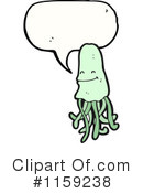 Jellyfish Clipart #1159238 by lineartestpilot