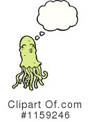 Jellyfish Clipart #1159246 by lineartestpilot