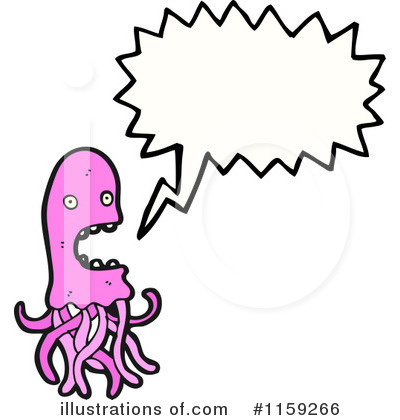 Royalty-Free (RF) Jellyfish Clipart Illustration by lineartestpilot - Stock Sample #1159266