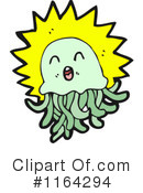 Jellyfish Clipart #1164294 by lineartestpilot