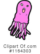 Jellyfish Clipart #1164303 by lineartestpilot