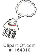 Jellyfish Clipart #1164310 by lineartestpilot