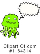 Jellyfish Clipart #1164314 by lineartestpilot