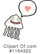 Jellyfish Clipart #1164322 by lineartestpilot