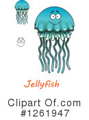 Jellyfish Clipart #1261947 by Vector Tradition SM