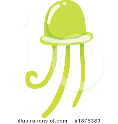 Jellyfish Clipart #1375389 by BNP Design Studio