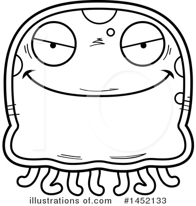 Royalty-Free (RF) Jellyfish Clipart Illustration by Cory Thoman - Stock Sample #1452133