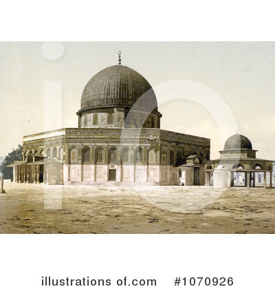 Royalty-Free (RF) Jerusalem Clipart Illustration by JVPD - Stock Sample #1070926