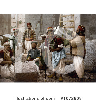 Royalty-Free (RF) Jerusalem Clipart Illustration by JVPD - Stock Sample #1072809
