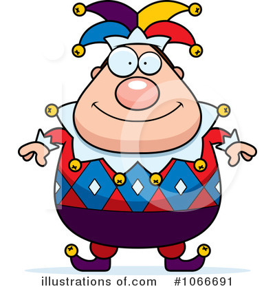 Royalty-Free (RF) Jester Clipart Illustration by Cory Thoman - Stock Sample #1066691