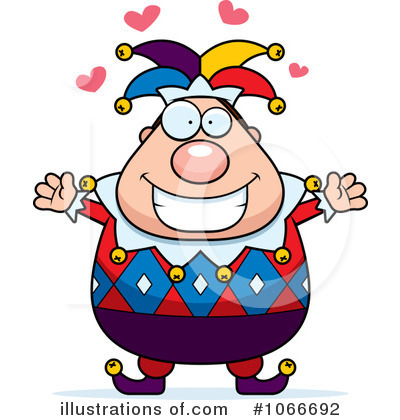 Royalty-Free (RF) Jester Clipart Illustration by Cory Thoman - Stock Sample #1066692