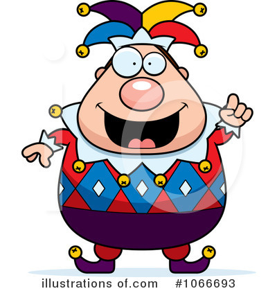 Royalty-Free (RF) Jester Clipart Illustration by Cory Thoman - Stock Sample #1066693