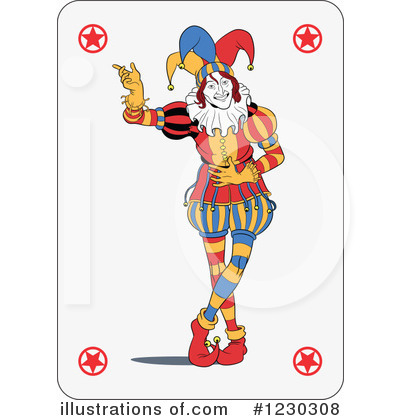 Royalty-Free (RF) Jester Clipart Illustration by Frisko - Stock Sample #1230308