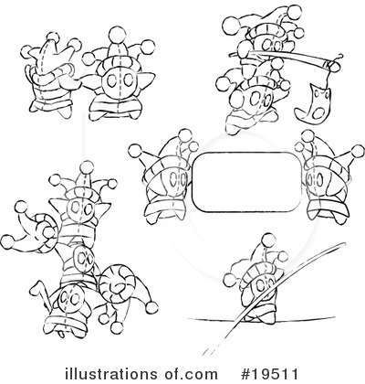 Joker Clipart #19511 by Leo Blanchette