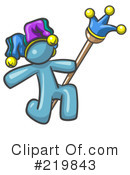 Jester Clipart #219843 by Leo Blanchette