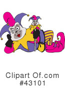 Jester Clipart #43101 by Dennis Holmes Designs