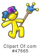 Jester Clipart #47665 by Leo Blanchette