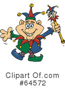 Jester Clipart #64572 by Dennis Holmes Designs