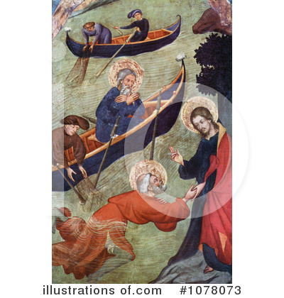 Royalty-Free (RF) Jesus Clipart Illustration by JVPD - Stock Sample #1078073