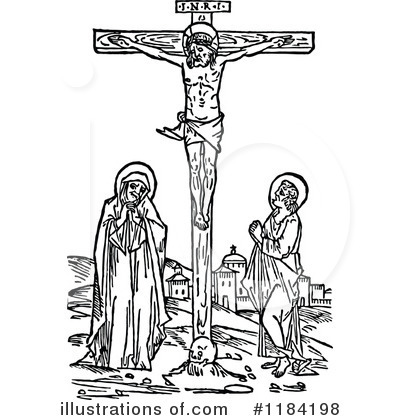 Royalty-Free (RF) Jesus Clipart Illustration by Prawny Vintage - Stock Sample #1184198