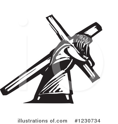 Crucifix Clipart #1230734 by xunantunich