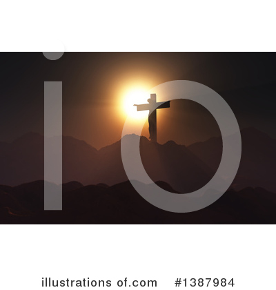 Royalty-Free (RF) Jesus Clipart Illustration by KJ Pargeter - Stock Sample #1387984