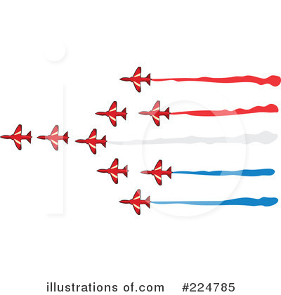 Royalty-Free (RF) Jets Clipart Illustration by Prawny - Stock Sample #224785