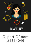 Jewelery Clipart #1314046 by Vector Tradition SM
