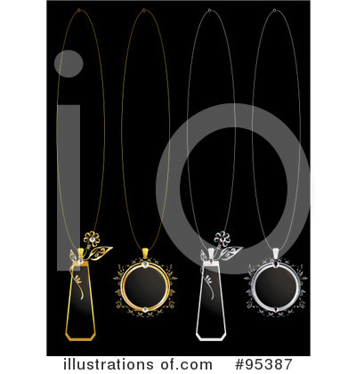 Royalty-Free (RF) Jewelery Clipart Illustration by Randomway - Stock Sample #95387
