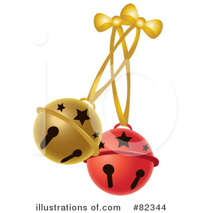 Royalty-Free (RF) Jingle Bells Clipart Illustration by Pams Clipart - Stock Sample #82344