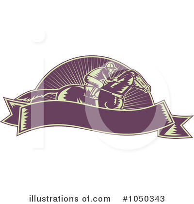 Royalty-Free (RF) Jockey Clipart Illustration by patrimonio - Stock Sample #1050343