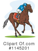 Jockey Clipart #1145201 by patrimonio