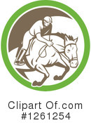 Jockey Clipart #1261254 by patrimonio