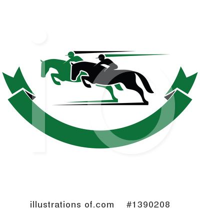 Royalty-Free (RF) Jockey Clipart Illustration by Vector Tradition SM - Stock Sample #1390208