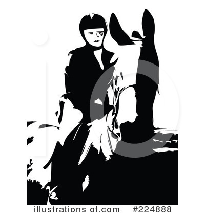 Royalty-Free (RF) Jockey Clipart Illustration by Prawny - Stock Sample #224888